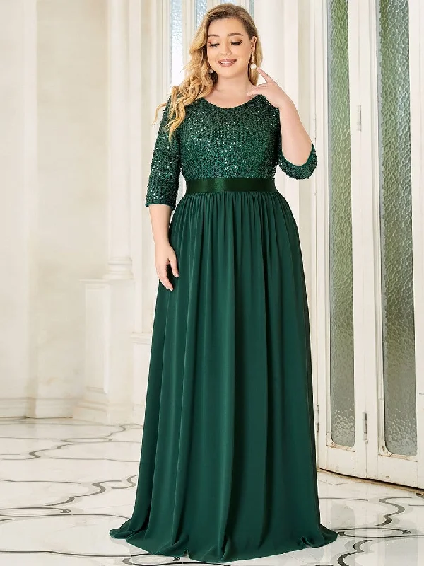 Plus size tropical - themed sundress for a sunny dayWomen's Long Tulle & Sequin Evening Dresses for Mother of the Bride Plus size tropical - themed sundress for a sunny dayWomen's Long Tulle & Sequin Evening Dresses for Mother of the Bride