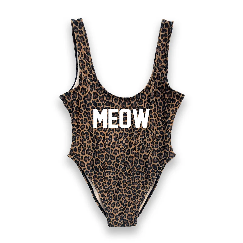 Women's Metallic One - Pieces in Silver for a Shiny and Eye - Catching Night OutfitMEOW [SWIMSUIT]