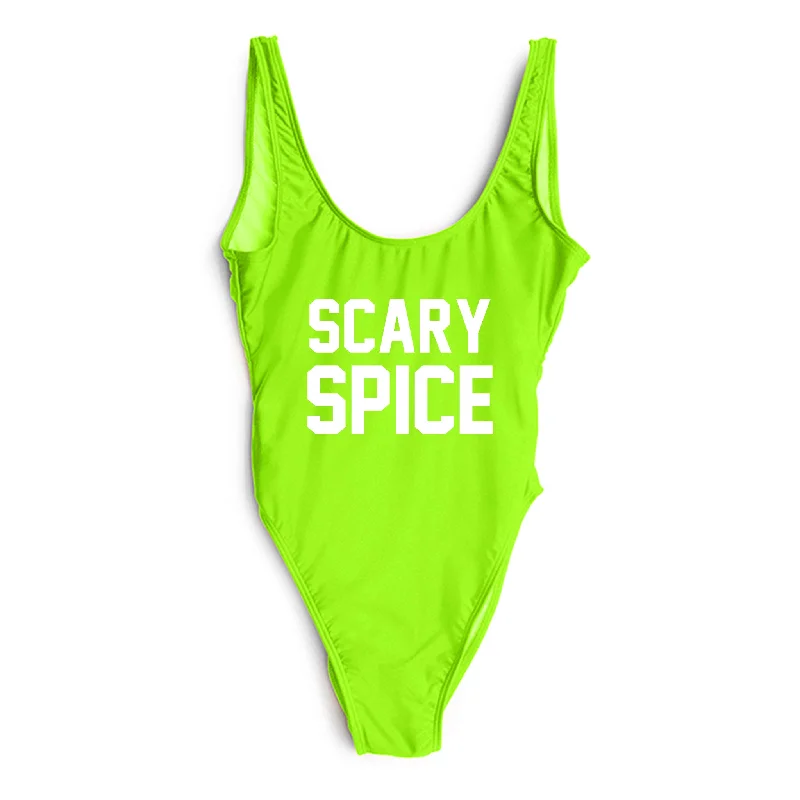 Women's Long - Sleeve Turtleneck One - Pieces in Navy for a Sophisticated Winter EnsembleSCARY SPICE [SWIMSUIT]