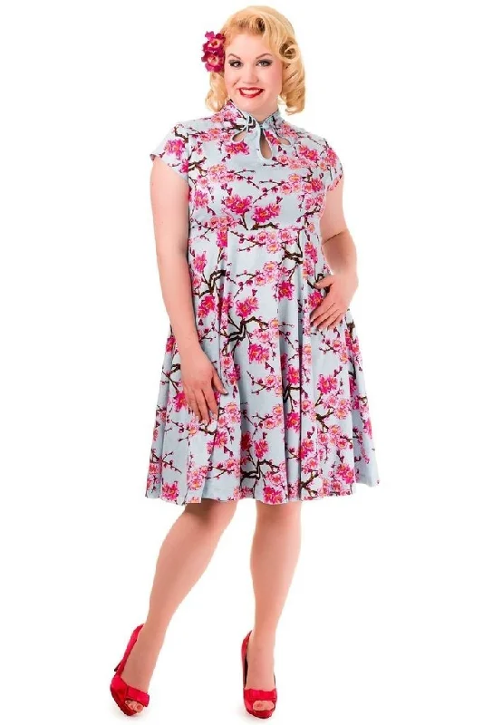 Plus size shirred - bodice dress for extra comfortLast Dance Plus Size Dress