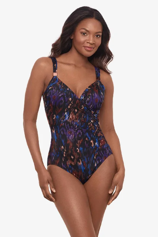 Plus Size Women's Ruffled Hem One - Pieces in Pink for a Feminine and Flirty Summer OutfitTapiz Siren One Piece Swimsuit Plus Size Women's Ruffled Hem One - Pieces in Pink for a Feminine and Flirty Summer OutfitTapiz Siren One Piece Swimsuit