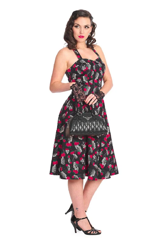 Plus size floral print maxi dress for summer garden partiesNashville Flaire Dress