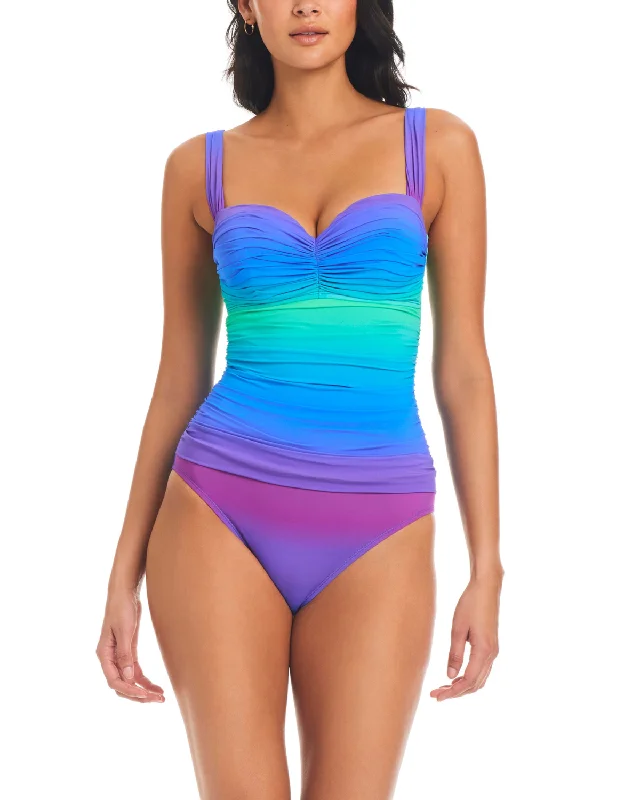 Women's Long - Sleeve Turtleneck One - Pieces in Navy for a Sophisticated Winter Ensemble2024 Bleu by Rod Beattie Heat of the Moment Shirred Bandeau One Piece - Rbhm24978 Women's Long - Sleeve Turtleneck One - Pieces in Navy for a Sophisticated Winter Ensemble2024 Bleu by Rod Beattie Heat of the Moment Shirred Bandeau One Piece - Rbhm24978