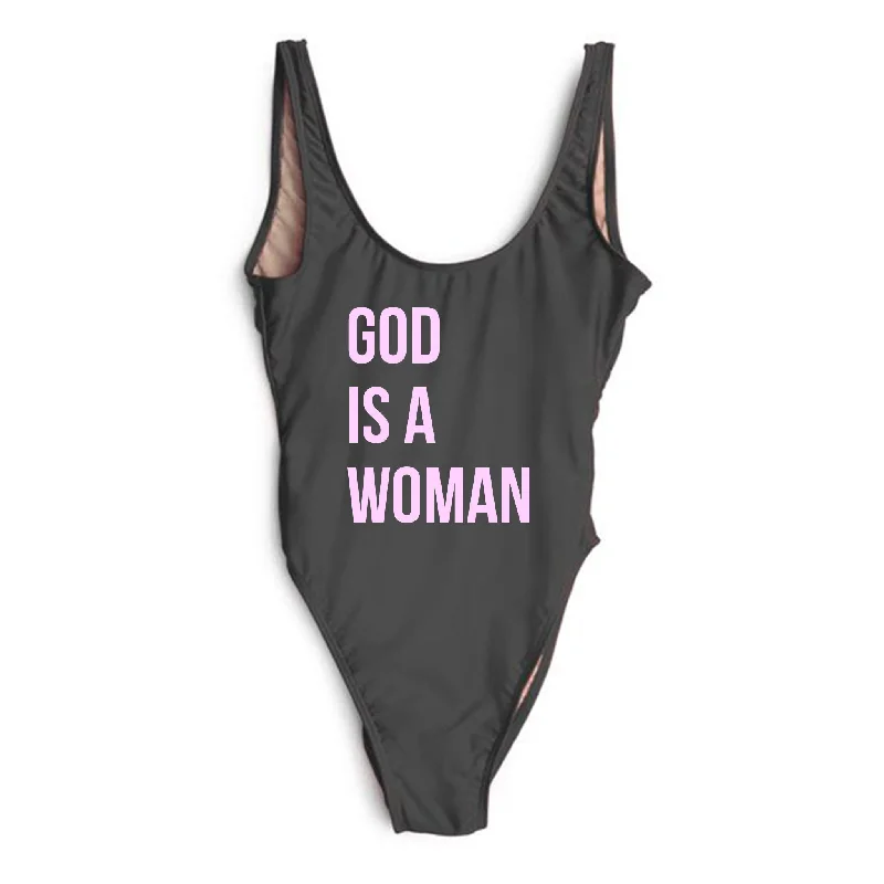 Women's Sequined Mini One - Pieces in Gold for a Glamorous New Year's Eve PartyGOD IS A WOMAN [SWIMSUIT]