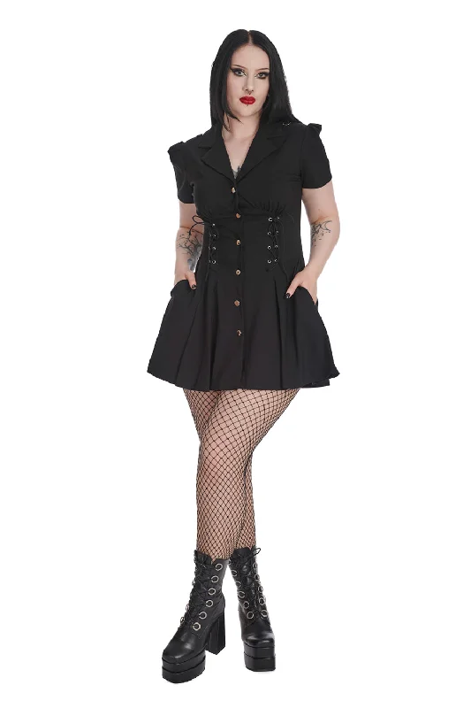 Plus size high - low hem dress for a modern and stylish touchDreamscape Laced Dress