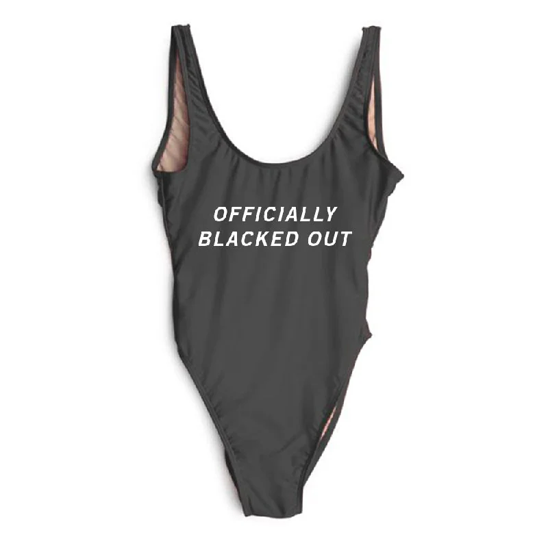 Women's Sleeveless One - Pieces in Yellow with Floral Appliques for a Cheerful and Spring - Like LookOFFICIALLY BLACKED OUT [SWIMSUIT]