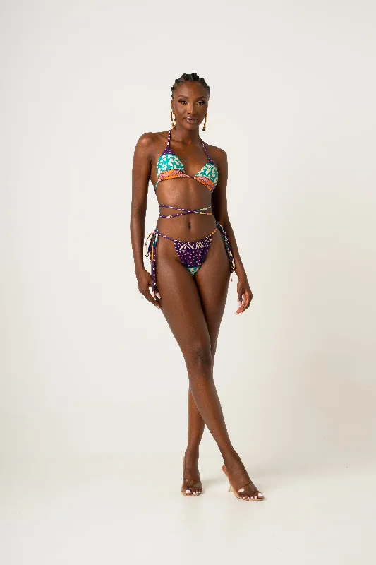 String bikini for a minimalistic and sexy beach styleANU PURPLE Reversible Bikini Top String bikini for a minimalistic and sexy beach styleANU PURPLE Reversible Bikini Top