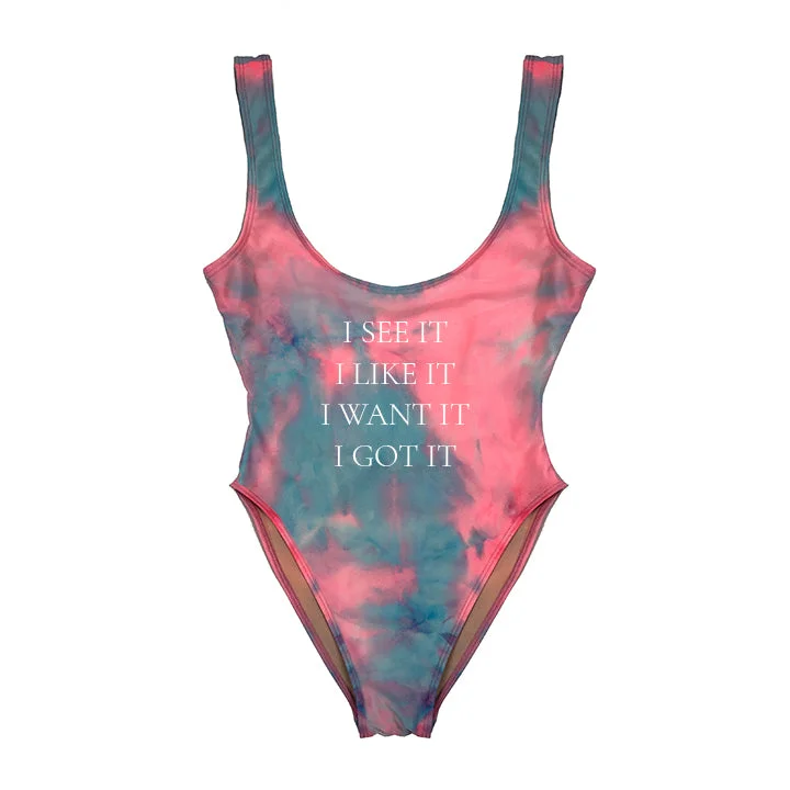 Women's Velvet One - Pieces in Emerald Green for a Luxurious and Sophisticated OccasionI SEE IT I LIKE IT I WANT IT I GOT IT [SWIMSUIT]