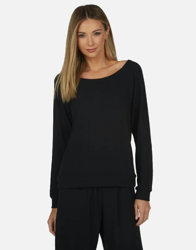 Puffer - Sleeve Women Long Sleeve Top for a Fashion - Forward LookKenny Core Pullover Black Puffer - Sleeve Women Long Sleeve Top for a Fashion - Forward LookKenny Core Pullover Black