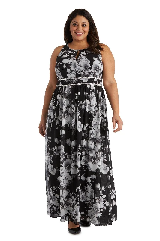 Maternity dress for a bridal shower as a hostess R&M Richards 7035W Long Formal Print Plus Size Gown Maternity dress for a bridal shower as a hostess R&M Richards 7035W Long Formal Print Plus Size Gown
