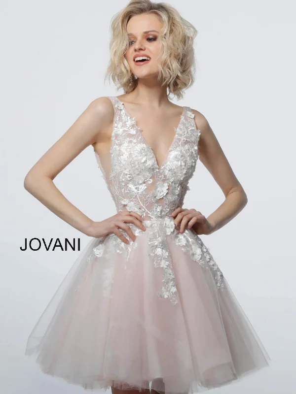 Nursing friendly maternity dress for breastfeeding Jovani 63987 Prom Short Sleeveless Cocktail Dress Nursing friendly maternity dress for breastfeeding Jovani 63987 Prom Short Sleeveless Cocktail Dress