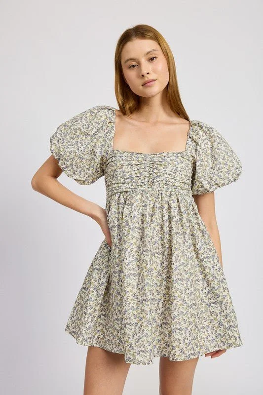 Mini dresses with spaghetti straps for a delicate look Cassandra Babydoll Dress