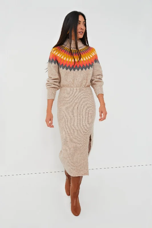 Wrap - style midi dresses in silk for a sophisticated office look Fall Multi Boshi Dress Wrap - style midi dresses in silk for a sophisticated office look Fall Multi Boshi Dress