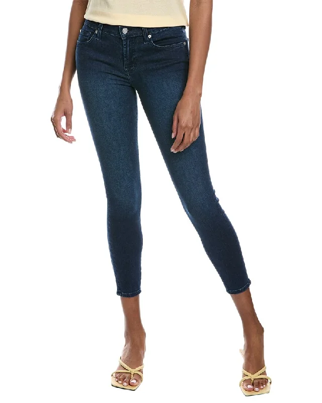 Plus Size Women's Embroidered Tight Trousers in White for a Feminine and Elegant Style7 For All Mankind Ankle Gwenevere Kaia Ankle Skinny Jean Plus Size Women's Embroidered Tight Trousers in White for a Feminine and Elegant Style7 For All Mankind Ankle Gwenevere Kaia Ankle Skinny Jean
