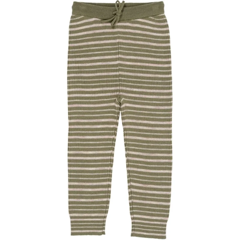 Women's Tight Trousers with Drawstring Waist in Khaki for a Relaxed and Adjustable FitCopenhagen Colors Sage Green/Cream Comb Merino Classic Rib Leggings m. Snøre Women's Tight Trousers with Drawstring Waist in Khaki for a Relaxed and Adjustable FitCopenhagen Colors Sage Green/Cream Comb Merino Classic Rib Leggings m. Snøre