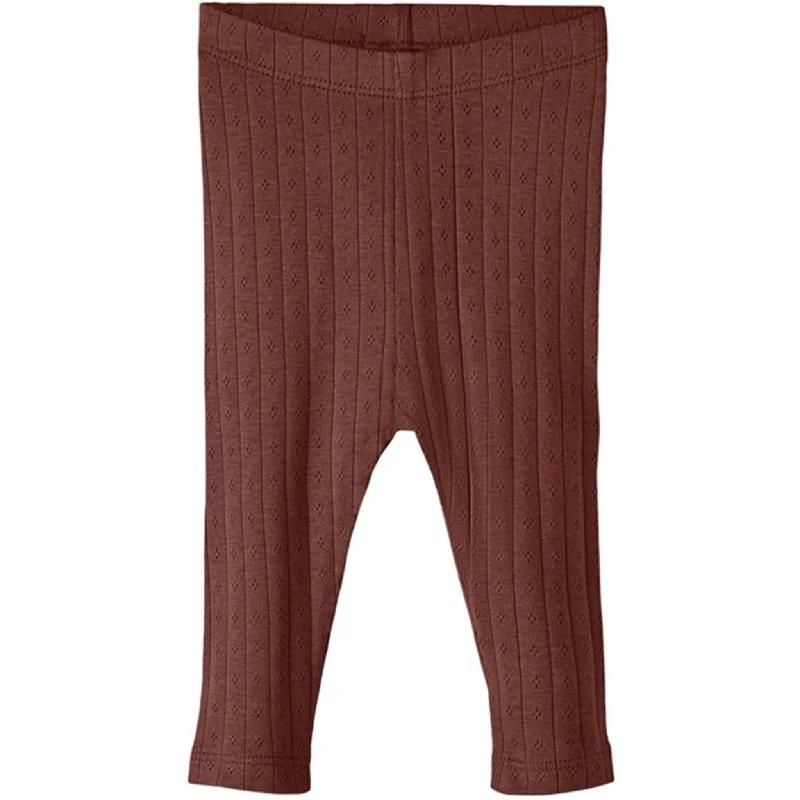 Women's Tight Trousers with Elastic Waistband in Black for Easy and Comfortable WearLil'Atelier Rum Raisin Rachel Slim Leggings Noos Women's Tight Trousers with Elastic Waistband in Black for Easy and Comfortable WearLil'Atelier Rum Raisin Rachel Slim Leggings Noos