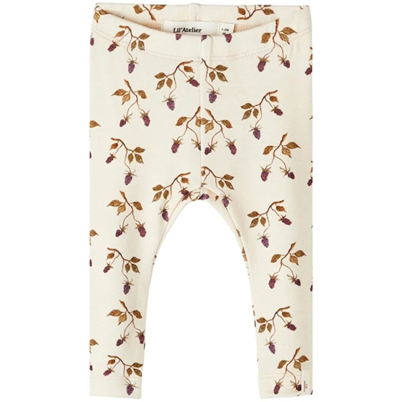 Plus Size Women's Embroidered Tight Trousers in White for a Feminine and Elegant StyleLil'Atelier Turtledove/Berry Gaya Slim leggings Noos Plus Size Women's Embroidered Tight Trousers in White for a Feminine and Elegant StyleLil'Atelier Turtledove/Berry Gaya Slim leggings Noos