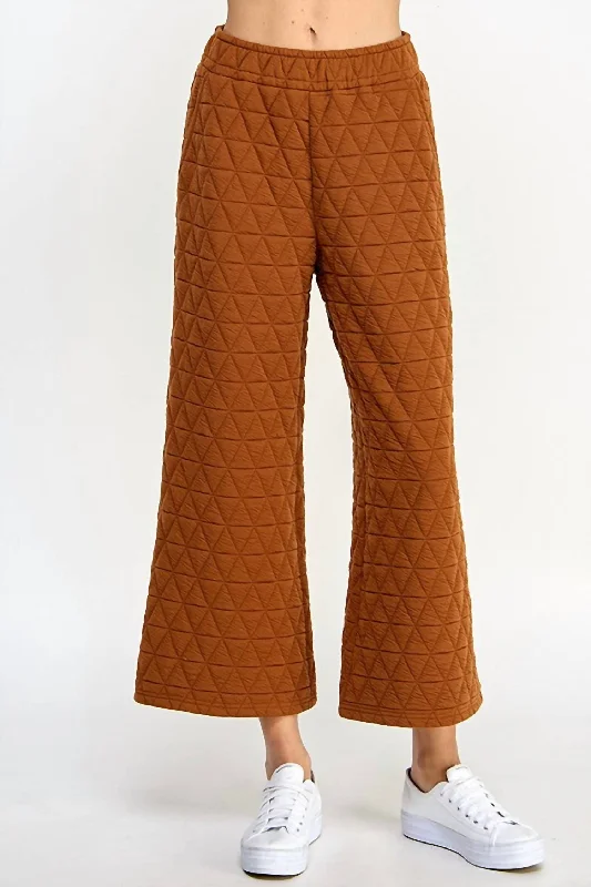 Women's Leather - Look Tight Trousers with Zipper Details in Dark Gray for an Urban StyleQuilted Luxe Pants In Rust Women's Leather - Look Tight Trousers with Zipper Details in Dark Gray for an Urban StyleQuilted Luxe Pants In Rust