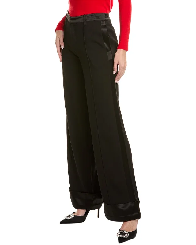 Women's Faux Leather Tight Trousers with Studded Details in Brown for an Edgy StyleRetrofête Julie Pant Women's Faux Leather Tight Trousers with Studded Details in Brown for an Edgy StyleRetrofête Julie Pant