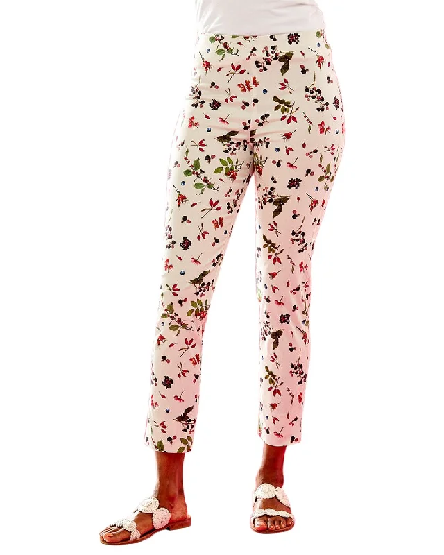 Women's High - Waisted Tight Trousers with Side Slits in Beige for a Trendy LookSara Campbell Sheri Pant Women's High - Waisted Tight Trousers with Side Slits in Beige for a Trendy LookSara Campbell Sheri Pant