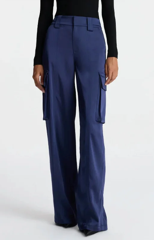 Women's Tight Trousers with Rhinestone Embellishments in Silver for a Sparkly LookWomen's Bryan Pant In Blue Women's Tight Trousers with Rhinestone Embellishments in Silver for a Sparkly LookWomen's Bryan Pant In Blue
