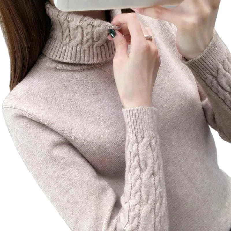 Plus Size Women's Oversized Chunky Knit SweatersOversized Women Sweater for a Cozy and Fashionable LookV-Design Turtleneck Sweater Plus Size Women's Oversized Chunky Knit SweatersOversized Women Sweater for a Cozy and Fashionable LookV-Design Turtleneck Sweater