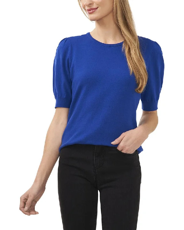 Bell - Sleeve Women's Mohair - Wool Blend SweatersStriped Women Sweater with a Timeless PatternCeCe Pearl Back Sweater Bell - Sleeve Women's Mohair - Wool Blend SweatersStriped Women Sweater with a Timeless PatternCeCe Pearl Back Sweater