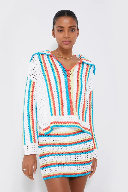Plus Size Women's Belted Cable Knit SweatersCable - Knit Women Sweater with Intricate PatternsCrochet Vertical Stripe Lola Pullover Plus Size Women's Belted Cable Knit SweatersCable - Knit Women Sweater with Intricate PatternsCrochet Vertical Stripe Lola Pullover