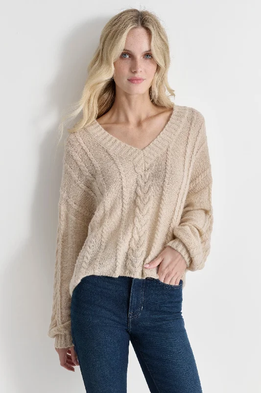 Women's Long Sleeve Turtleneck Cashmere SweatersChunky Knit Women Sweater for Winter WarmthCABLE KNIT V-NECK SWEATER Women's Long Sleeve Turtleneck Cashmere SweatersChunky Knit Women Sweater for Winter WarmthCABLE KNIT V-NECK SWEATER