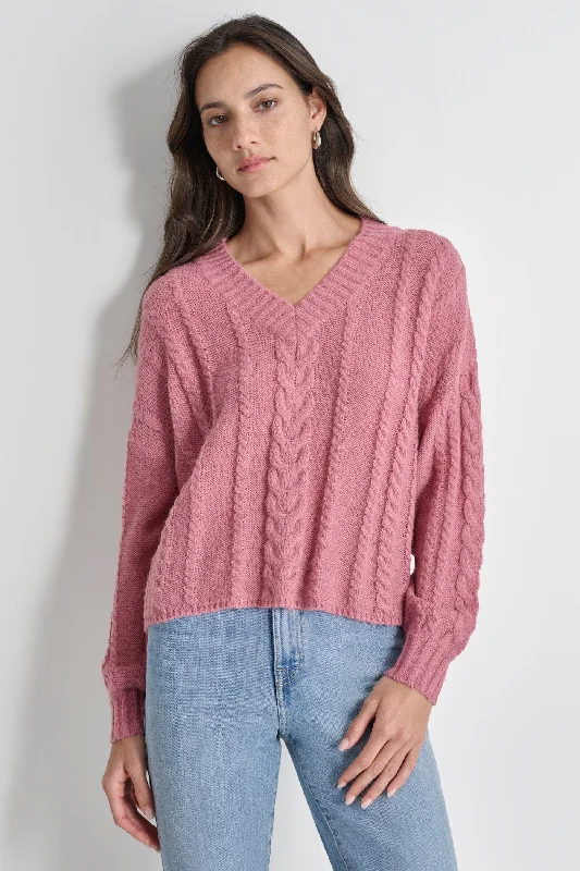 Boat Neck Women's Merino Wool Sweaters in Neutral ShadesHooded Women Sweater for Added Comfort and StyleCABLE KNIT V-NECK SWEATER Boat Neck Women's Merino Wool Sweaters in Neutral ShadesHooded Women Sweater for Added Comfort and StyleCABLE KNIT V-NECK SWEATER