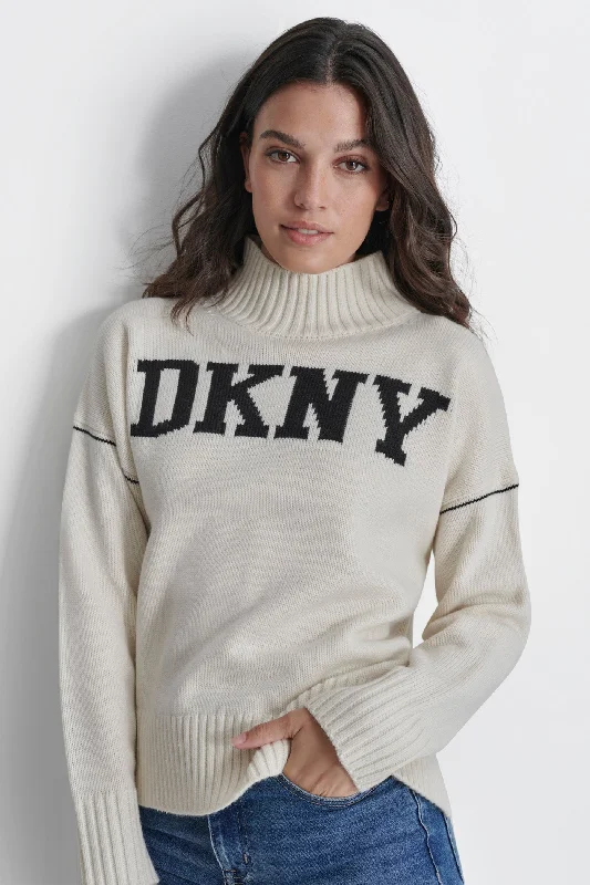 Plus Size Women's Oversized Chunky Knit SweatersOversized Women Sweater for a Cozy and Fashionable LookLOGO TURTLENECK SWEATER Plus Size Women's Oversized Chunky Knit SweatersOversized Women Sweater for a Cozy and Fashionable LookLOGO TURTLENECK SWEATER