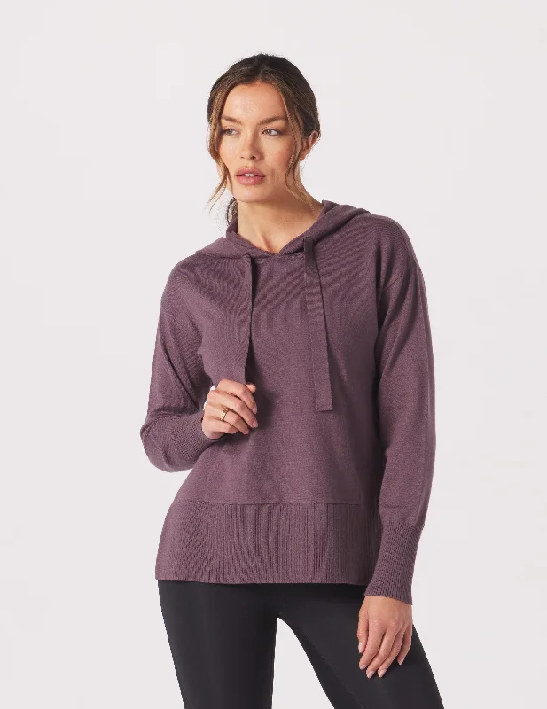 Short Sleeve Women's Cotton Blend Sweaters in Pastel ColorsCashmere Women Sweater with a Luxurious Soft TouchElite Hoodie: Berry Wine Short Sleeve Women's Cotton Blend Sweaters in Pastel ColorsCashmere Women Sweater with a Luxurious Soft TouchElite Hoodie: Berry Wine