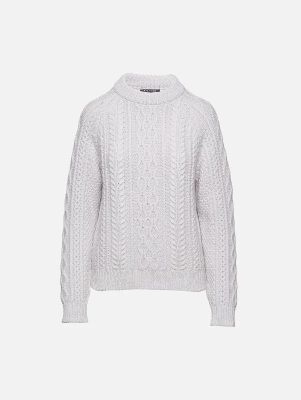 Sleeveless Women's Silk - Trimmed Sweaters for SummerLong - Sleeve Women Sweater with Ribbed CuffsIsla Sweater Sleeveless Women's Silk - Trimmed Sweaters for SummerLong - Sleeve Women Sweater with Ribbed CuffsIsla Sweater