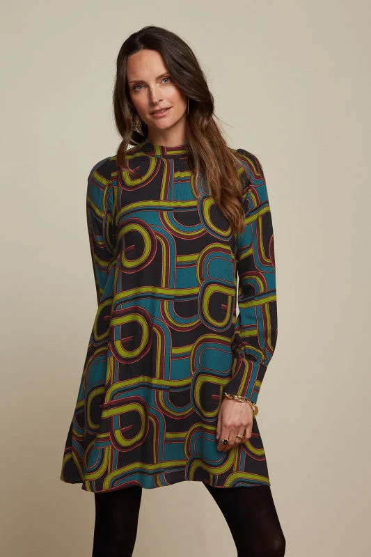 Plus Size Women's Sequined Sweaters for Special OccasionsButton - Down Women Sweater for a Versatile LookKING LOUIE Black Sandy Zappa Dress Plus Size Women's Sequined Sweaters for Special OccasionsButton - Down Women Sweater for a Versatile LookKING LOUIE Black Sandy Zappa Dress
