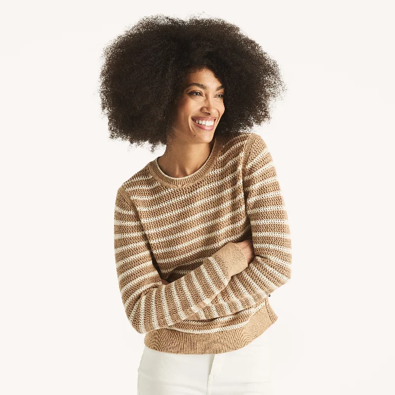 Boat Neck Women's Merino Wool Sweaters in Neutral ShadesHooded Women Sweater for Added Comfort and StyleNautica Womens Striped Crewneck Sweater Boat Neck Women's Merino Wool Sweaters in Neutral ShadesHooded Women Sweater for Added Comfort and StyleNautica Womens Striped Crewneck Sweater