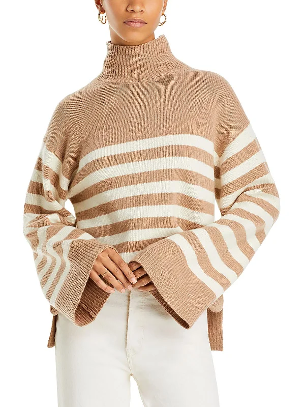 Hooded Women's Fleece - Lined Sweaters for WinterLightweight Women Sweater for Spring and FallWomens Wool Blend Ribbed Trim Mock Turtleneck Sweater Hooded Women's Fleece - Lined Sweaters for WinterLightweight Women Sweater for Spring and FallWomens Wool Blend Ribbed Trim Mock Turtleneck Sweater