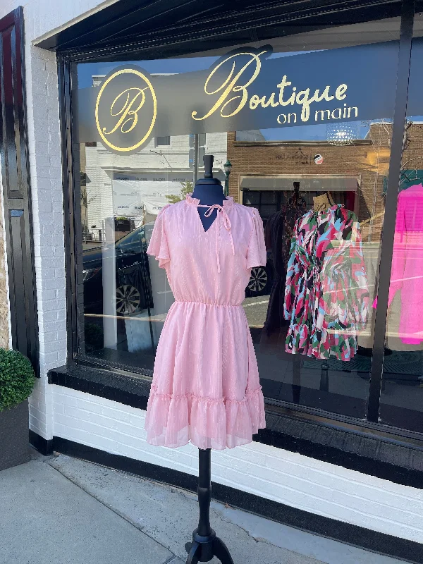 Plus Size Women Dress with a Flattering A - Line Cut for Comfort and StylePink Me Dress Plus Size Women Dress with a Flattering A - Line Cut for Comfort and StylePink Me Dress