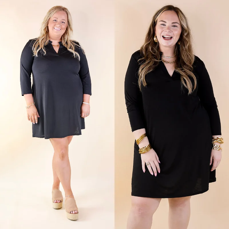 Little Black Women Dress with Sequins for a Glamorous Night Out Little Black Women Dress with Sequins for a Glamorous Night Out Best Discovery 3/4 Sleeve Mandarin Collar Dress in Black Little Black Women Dress with Sequins for a Glamorous Night Out Little Black Women Dress with Sequins for a Glamorous Night Out Best Discovery 3/4 Sleeve Mandarin Collar Dress in Black