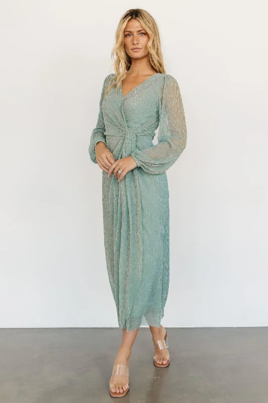 Little Black Women Dress with Sequins for a Glamorous Night OutDevlyn Pleated Dress | Blue Sage Shimmer Little Black Women Dress with Sequins for a Glamorous Night OutDevlyn Pleated Dress | Blue Sage Shimmer