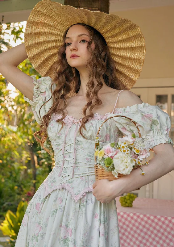 Lace - Embellished Women Dress for an Elegant and Sophisticated AppearanceFleur Poetry Corset Dress Lace - Embellished Women Dress for an Elegant and Sophisticated AppearanceFleur Poetry Corset Dress