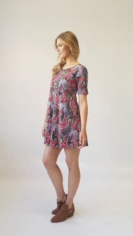 Wrap - Style Women Dress with Adjustable Fit for All Body Types Wrap - Style Women Dress with Adjustable Fit for All Body Types Puff print fabric Wrap - Style Women Dress with Adjustable Fit for All Body Types Wrap - Style Women Dress with Adjustable Fit for All Body Types Puff print fabric