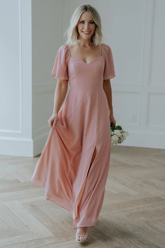Off - the - Shoulder Women Dress for a Romantic and Feminine LookSierra Sweetheart Maxi Dress | Blush Off - the - Shoulder Women Dress for a Romantic and Feminine LookSierra Sweetheart Maxi Dress | Blush