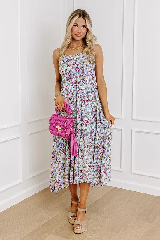Lace - Embellished Women Dress for an Elegant and Sophisticated AppearanceSweet Intentions Floral Midi In Lavender Lace - Embellished Women Dress for an Elegant and Sophisticated AppearanceSweet Intentions Floral Midi In Lavender