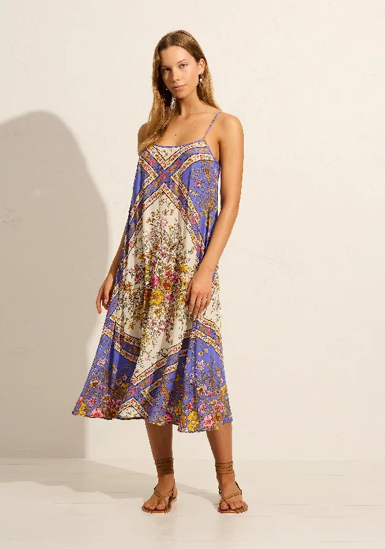 Plus Size Women Dress with a Flattering A - Line Cut for Comfort and StyleWatson Midi Dress Plus Size Women Dress with a Flattering A - Line Cut for Comfort and StyleWatson Midi Dress