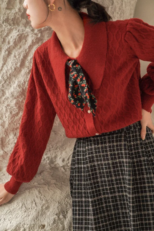 button down women cardigan with vintage buttonsbutton down women cardigan with vintage buttonsButton Up Polo Sweater (5 Colors)