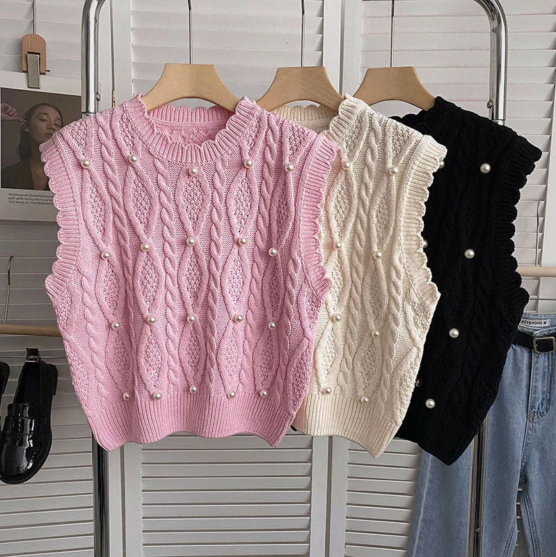 button down women cardigan with vintage buttonsbutton down women cardigan with vintage buttonsCable Knit Pearl Vest (3 Colors) button down women cardigan with vintage buttonsbutton down women cardigan with vintage buttonsCable Knit Pearl Vest (3 Colors)