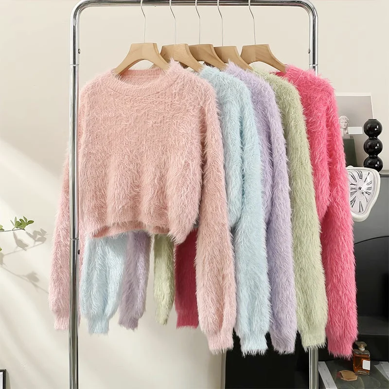 sequin embellished women cardigan for special occasionssequin embellished women cardigan for special occasionsCropped Fuzzy Sweater (8 Colors) sequin embellished women cardigan for special occasionssequin embellished women cardigan for special occasionsCropped Fuzzy Sweater (8 Colors)