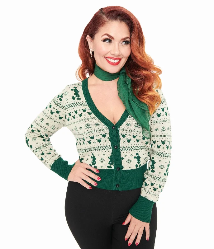 floral print women cardigan for a feminine touchfloral print women cardigan for a feminine touchDisney Holiday Collection by Unique Vintage Green Mickey Fair Isle Jacquard Sweater Cardigan floral print women cardigan for a feminine touchfloral print women cardigan for a feminine touchDisney Holiday Collection by Unique Vintage Green Mickey Fair Isle Jacquard Sweater Cardigan