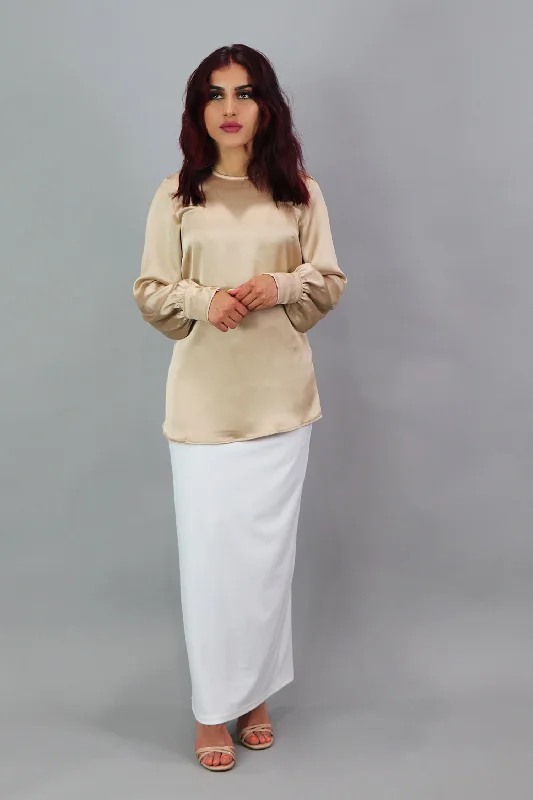 floral print women cardigan for a feminine touchfloral print women cardigan for a feminine touchLameera Satin Blouse - Champagne floral print women cardigan for a feminine touchfloral print women cardigan for a feminine touchLameera Satin Blouse - Champagne