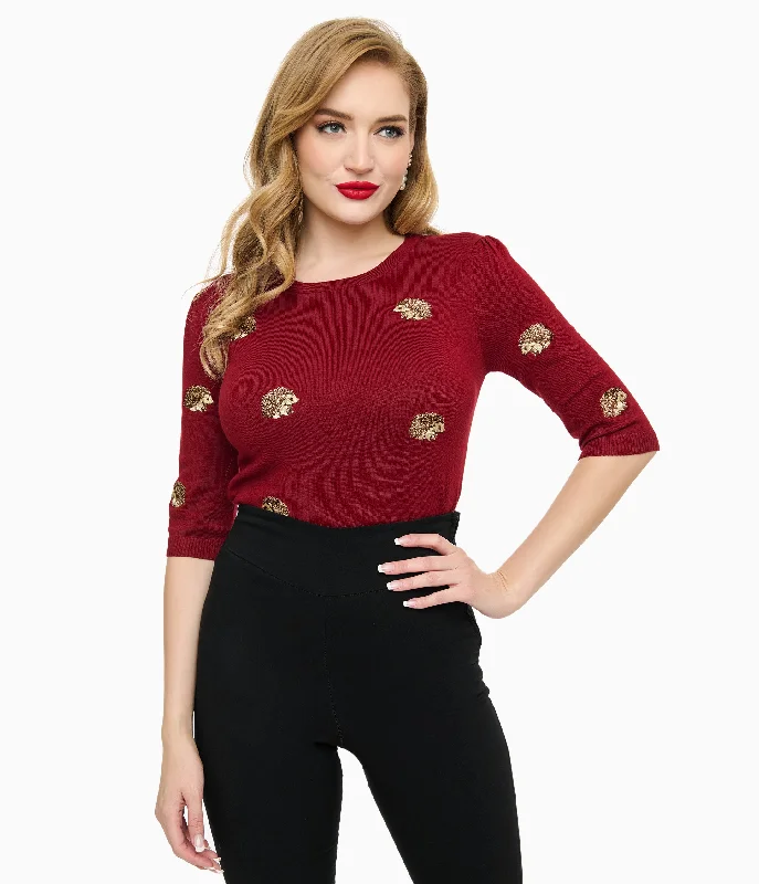 hand knitted women cardigan with artisanal charmhand knitted women cardigan with artisanal charmVoodoo Vixen Burgundy Hedgehogs Sweater hand knitted women cardigan with artisanal charmhand knitted women cardigan with artisanal charmVoodoo Vixen Burgundy Hedgehogs Sweater